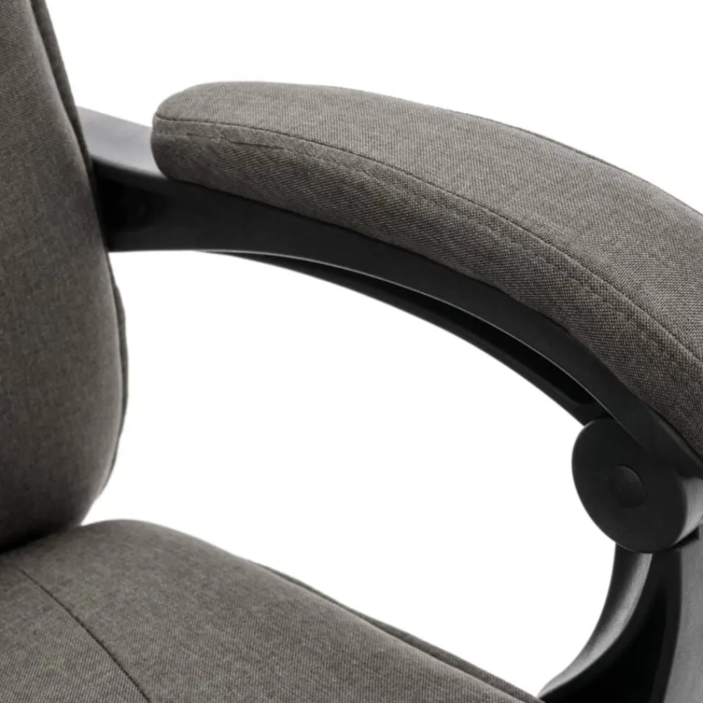 vidaXL Mobiliario De Oficina-Silla de oficina de masaje de tela