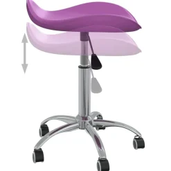 vidaXL Mobiliario De Oficina-Silla de oficina de cuero sintético