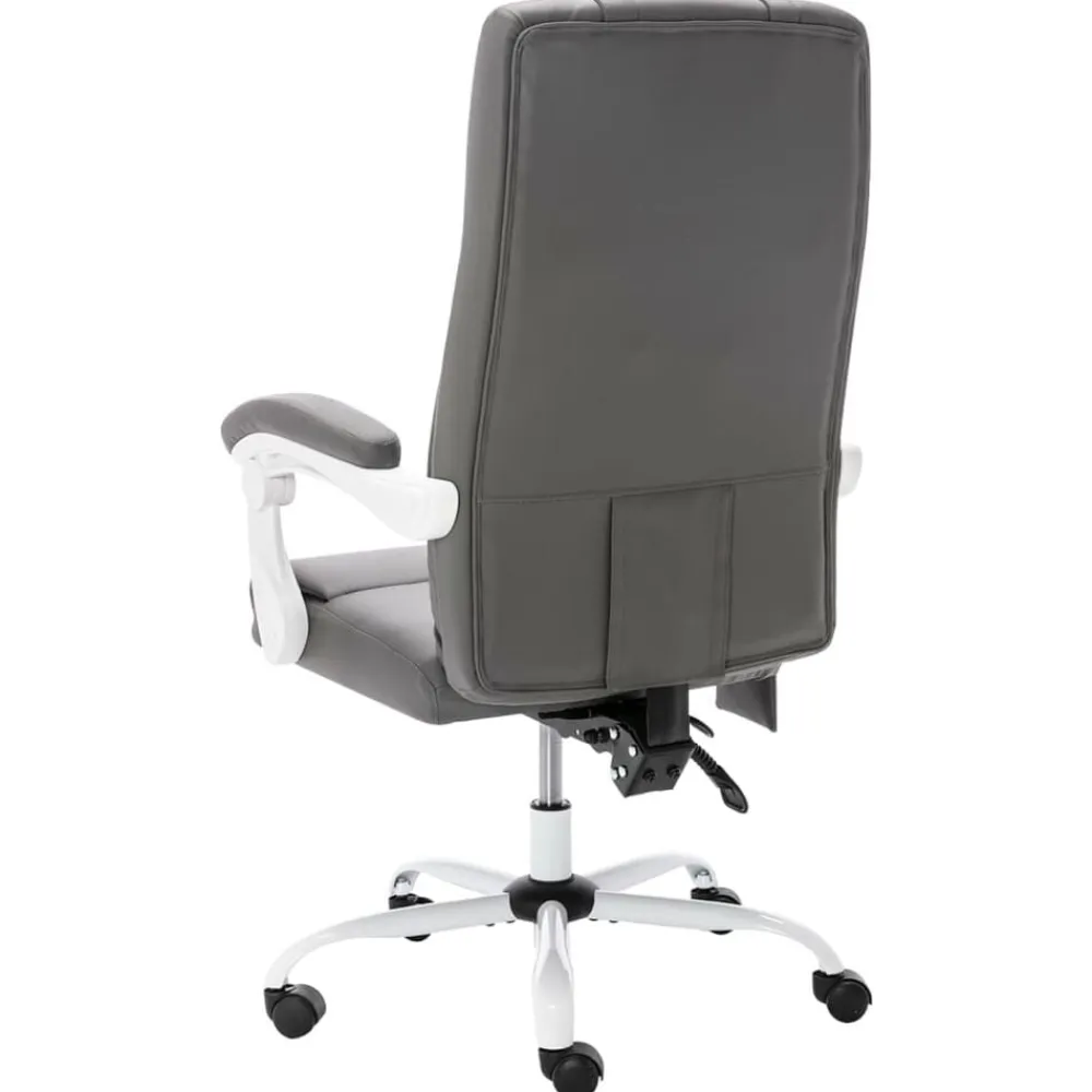 vidaXL Mobiliario De Oficina-Silla de oficina de masaje cuero sintético