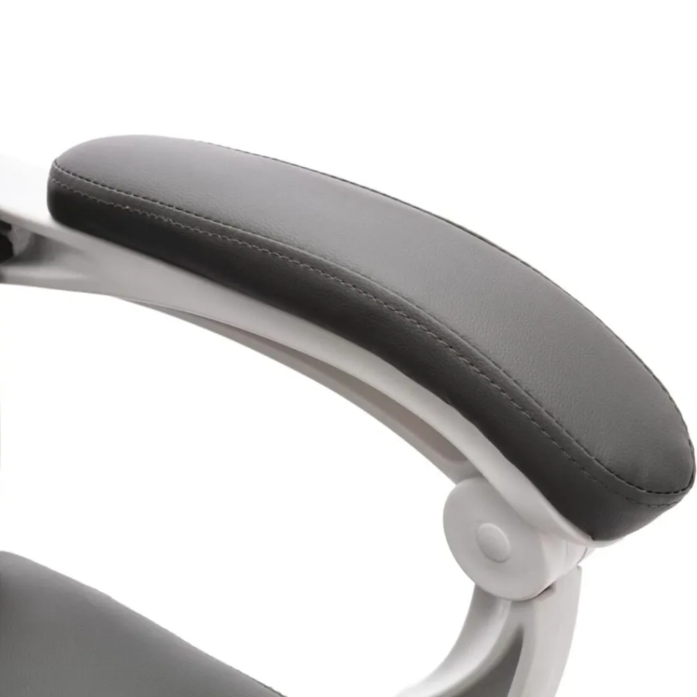 vidaXL Mobiliario De Oficina-Silla de oficina de masaje cuero sintético