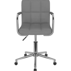 vidaXL Mobiliario De Oficina-Silla de oficina giratoria de tela