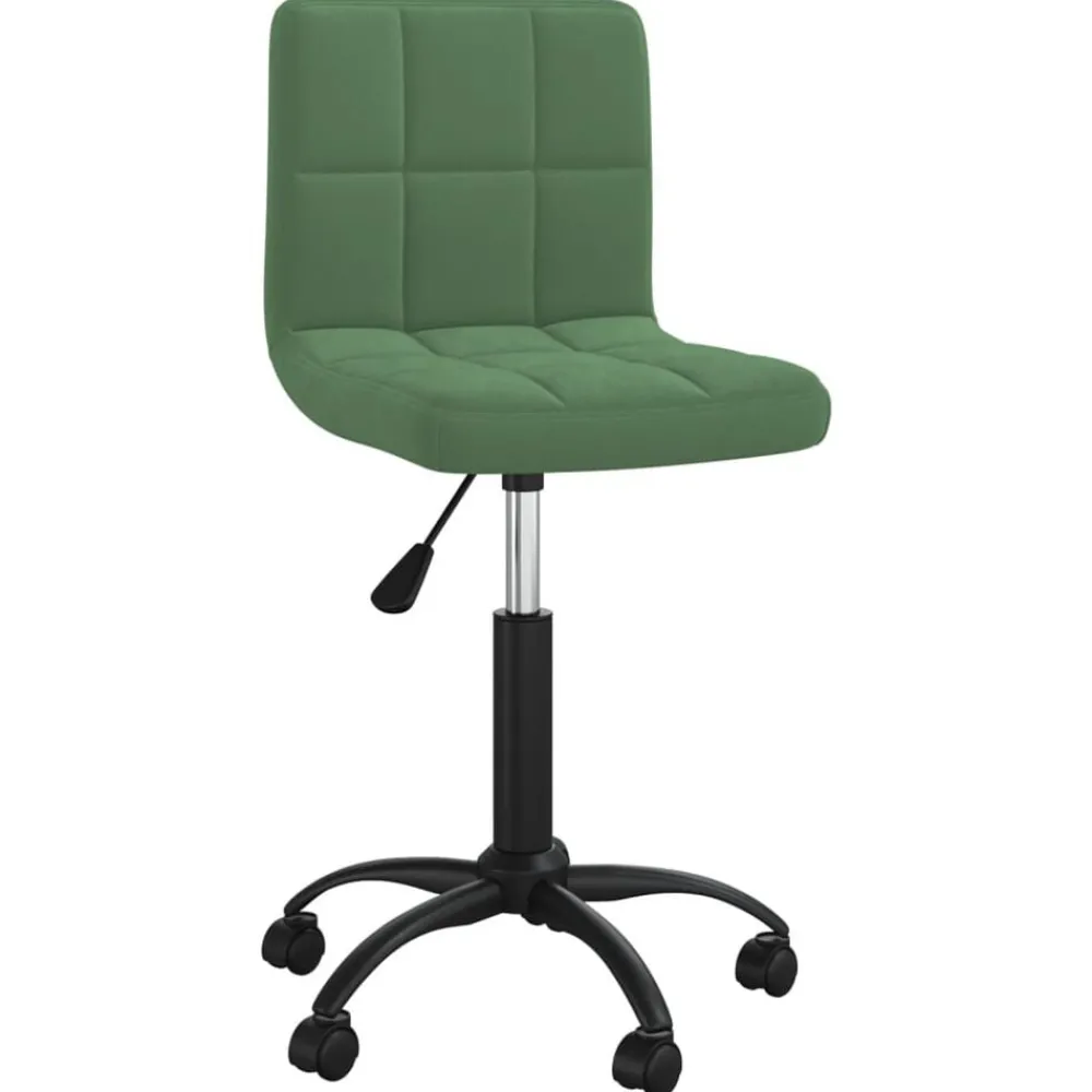 vidaXL Mobiliario De Oficina-Silla de oficina giratoria de terciopelo