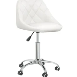 vidaXL Mobiliario De Oficina-Silla de oficina giratoria de cuero sintético
