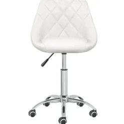 vidaXL Mobiliario De Oficina-Silla de oficina giratoria de cuero sintético