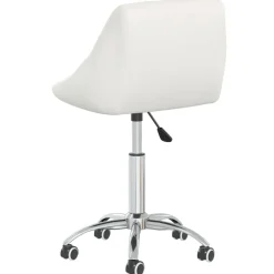 vidaXL Mobiliario De Oficina-Silla de oficina giratoria de cuero sintético