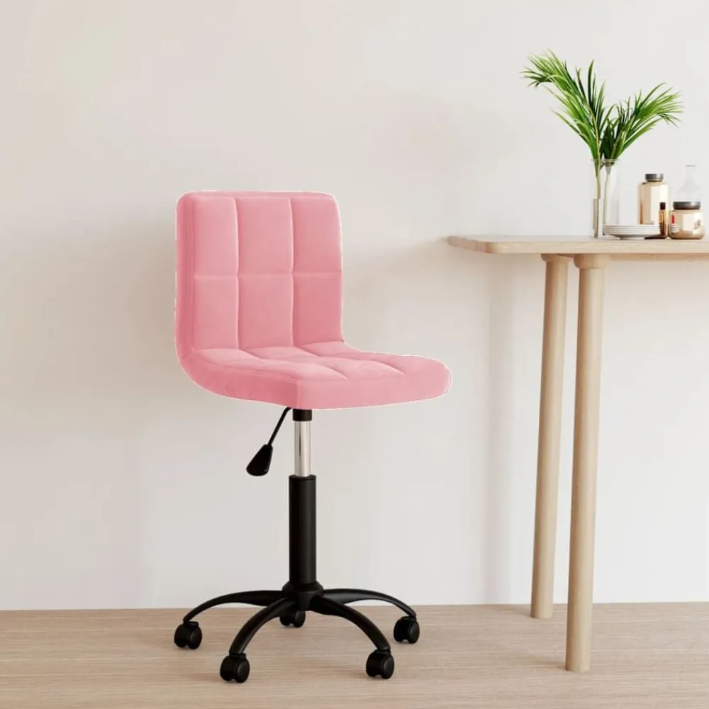 vidaXL Mobiliario De Oficina-Silla de oficina giratoria de terciopelo