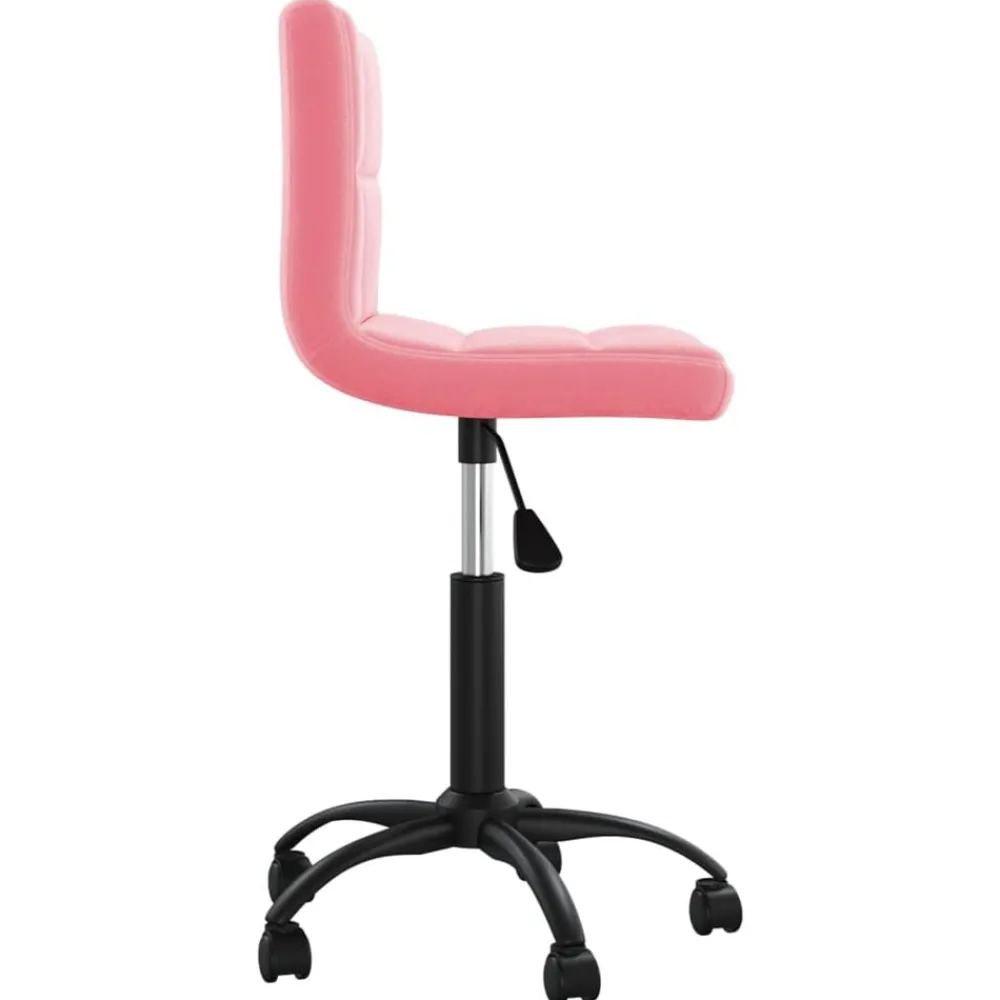 vidaXL Mobiliario De Oficina-Silla de oficina giratoria de terciopelo