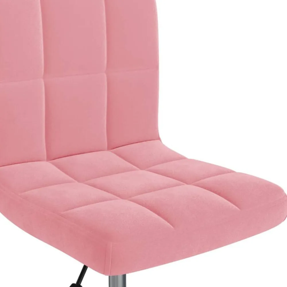 vidaXL Mobiliario De Oficina-Silla de oficina giratoria de terciopelo