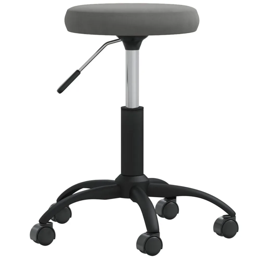 vidaXL Mobiliario De Oficina-Silla de oficina giratoria de terciopelo