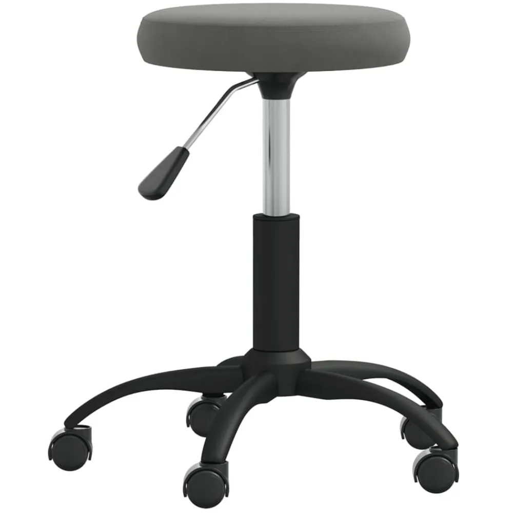 vidaXL Mobiliario De Oficina-Silla de oficina giratoria de terciopelo