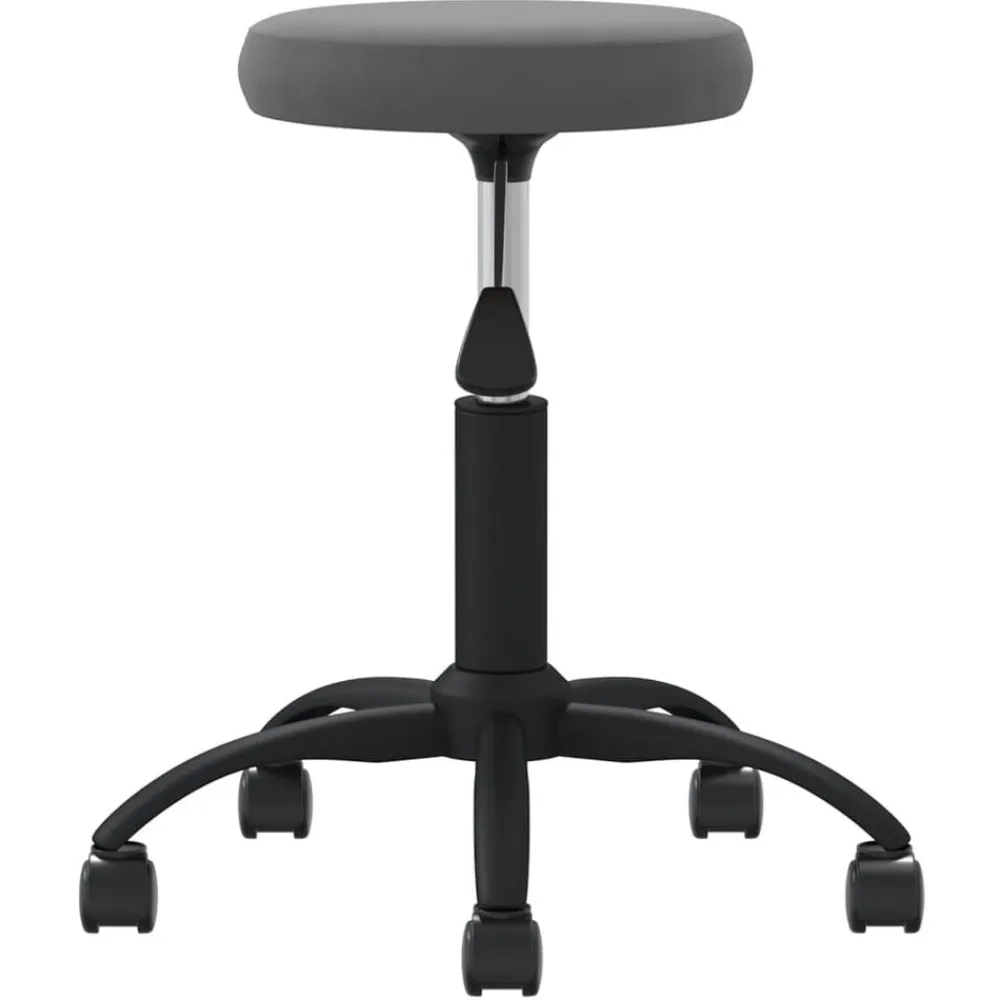 vidaXL Mobiliario De Oficina-Silla de oficina giratoria de terciopelo