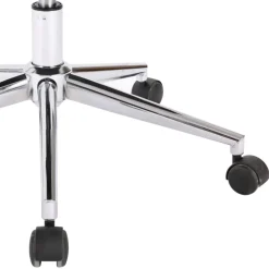 vidaXL Silla de oficina giratoria de tela gris Gris oscuro Outlet