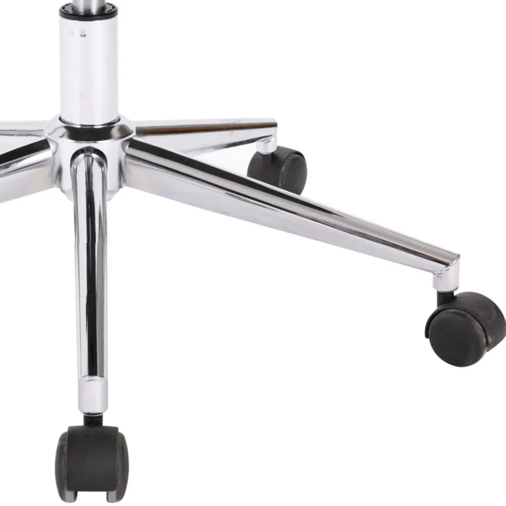 vidaXL Silla de oficina giratoria de tela gris Gris oscuro Outlet