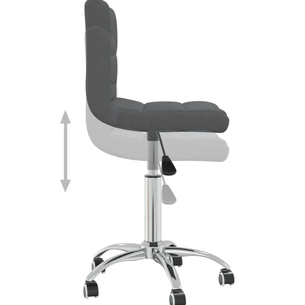 vidaXL Mobiliario De Oficina-Silla de oficina giratoria tela