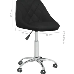 vidaXL Mobiliario De Oficina-Silla de oficina giratoria de cuero sintético