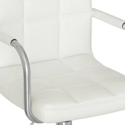 vidaXL Mobiliario De Oficina-Silla de oficina giratoria de cuero sintético