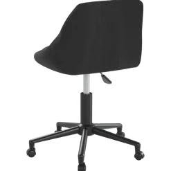 vidaXL Mobiliario De Oficina-Silla de oficina giratoria de terciopelo