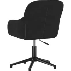 vidaXL Mobiliario De Oficina-Silla de oficina giratoria de terciopelo