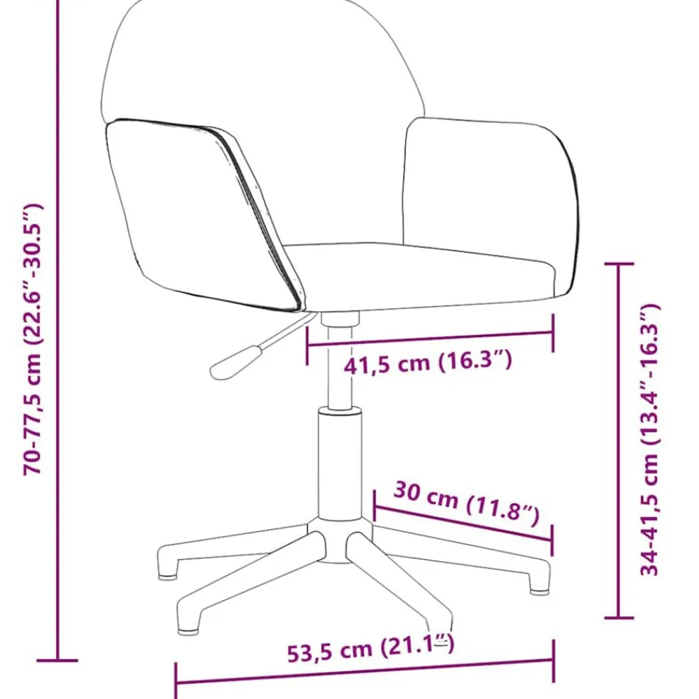 vidaXL Silla de oficina giratoria de tela Gris claro New