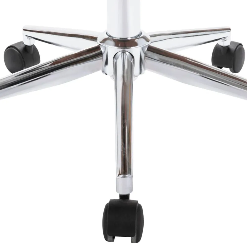 vidaXL Mobiliario De Oficina-Silla de oficina giratoria de madera curvada y tela