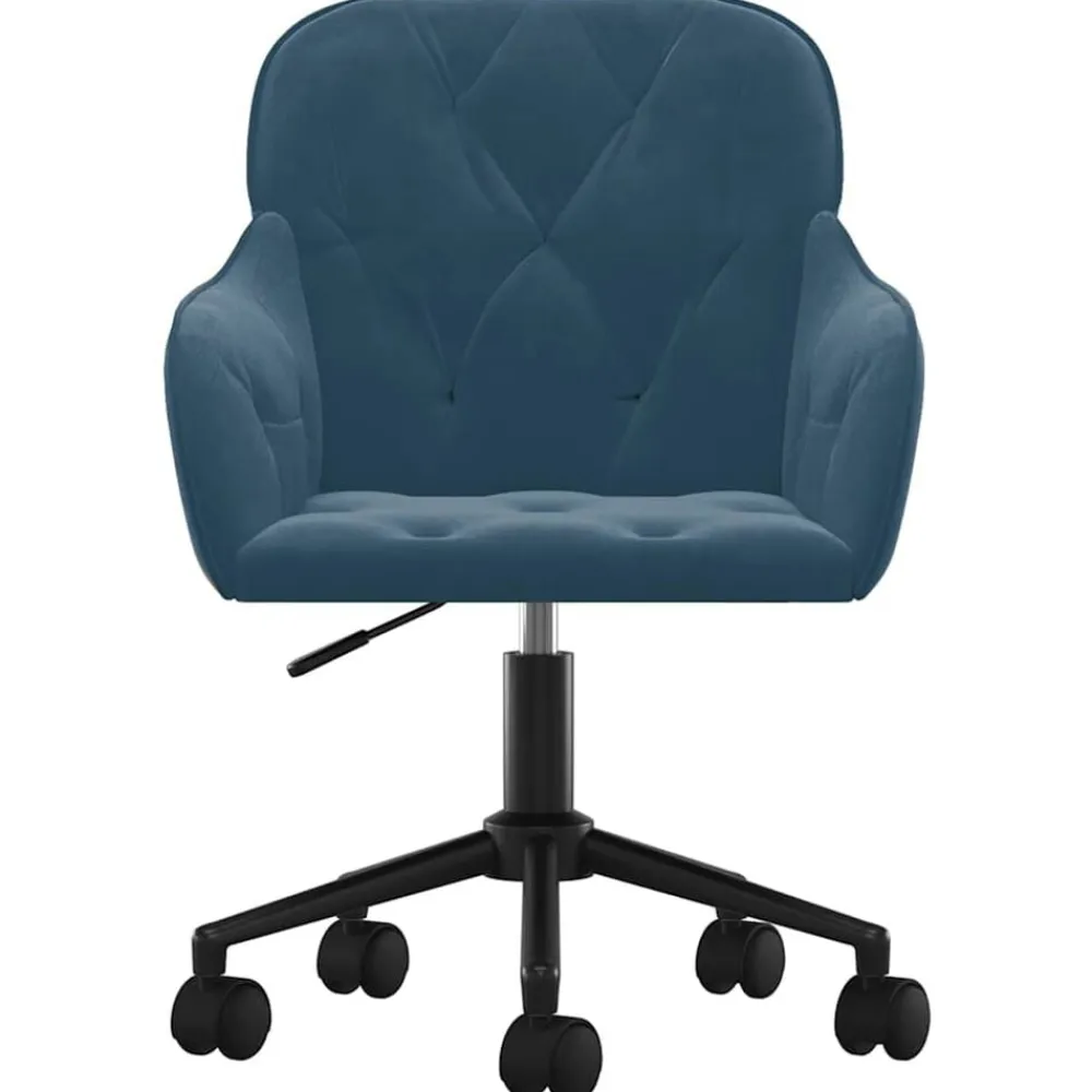 vidaXL Mobiliario De Oficina-Silla de oficina giratoria terciopelo
