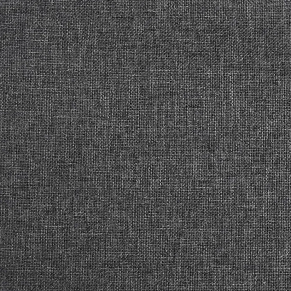 vidaXL Silla de oficina giratoria tela Gris oscuro Discount