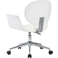 vidaXL Mobiliario De Oficina-Silla de oficina giratoria de cuero sintético