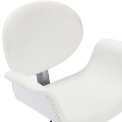 vidaXL Mobiliario De Oficina-Silla de oficina giratoria de cuero sintético