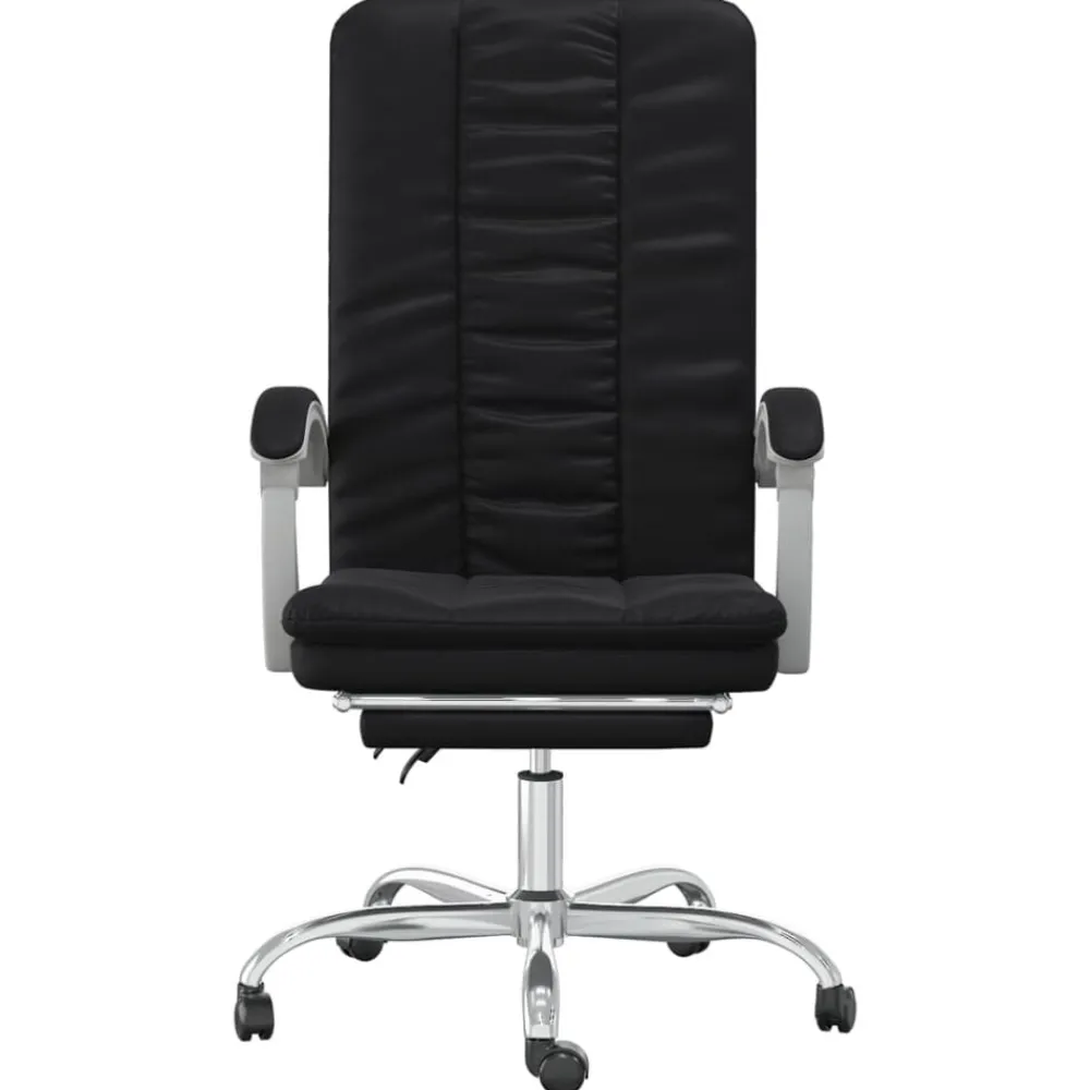 vidaXL Mobiliario De Oficina-Silla de oficina reclinable cuero sintético