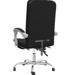 vidaXL Mobiliario De Oficina-Silla de oficina reclinable cuero sintético