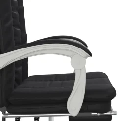vidaXL Mobiliario De Oficina-Silla de oficina reclinable cuero sintético