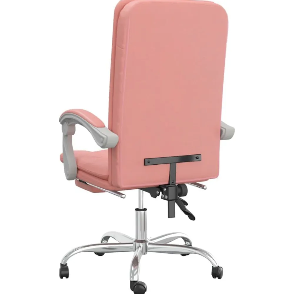 vidaXL Mobiliario De Oficina-Silla de oficina reclinable cuero sintético
