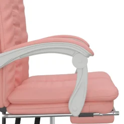vidaXL Mobiliario De Oficina-Silla de oficina reclinable cuero sintético