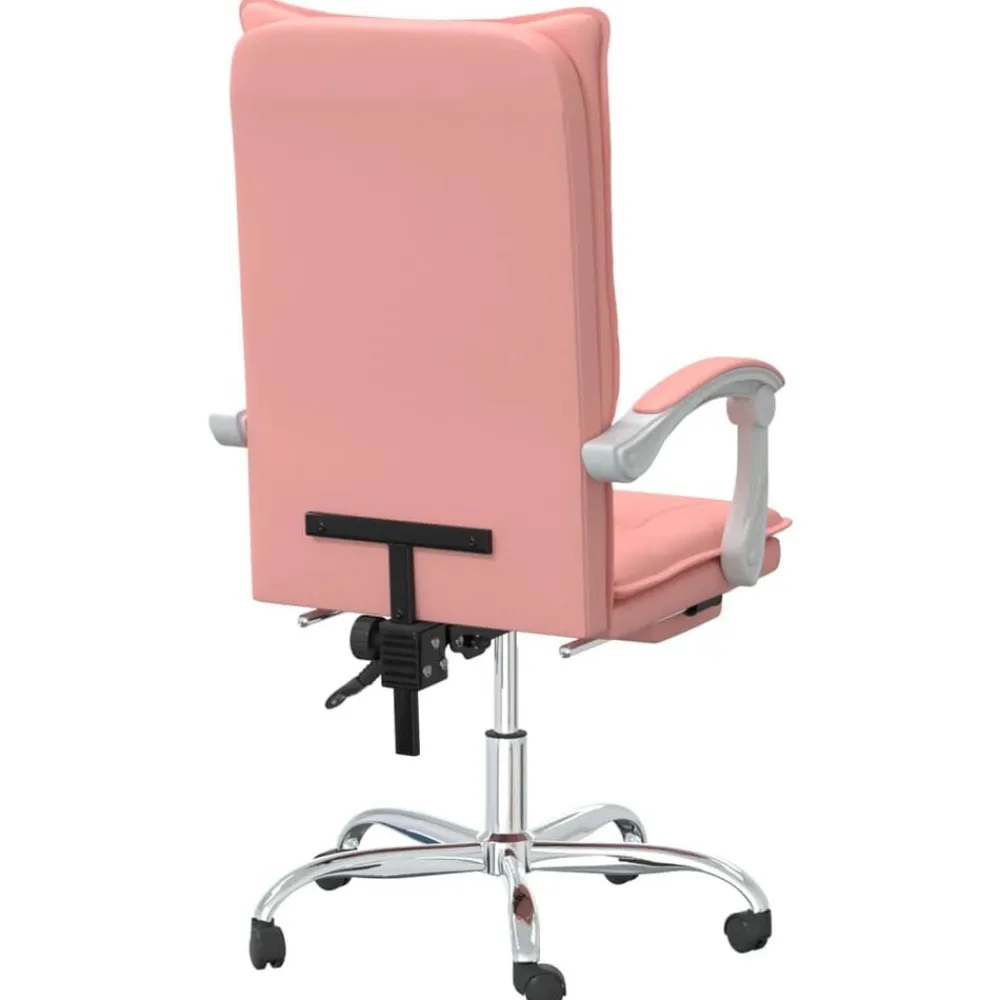 vidaXL Mobiliario De Oficina-Silla de oficina reclinable cuero sintético
