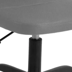 vidaXL Silla de oficina regulable en altura tela de malla Gris Sale