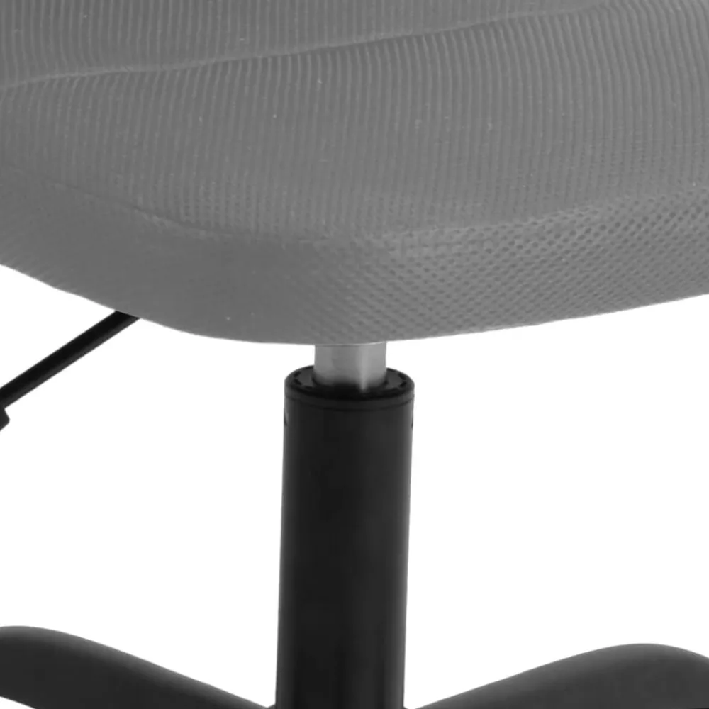 vidaXL Silla de oficina regulable en altura tela de malla Gris Sale