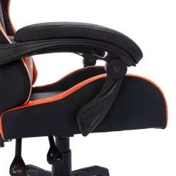 vidaXL Mobiliario De Oficina-Silla gaming con luces LED RGB cuero sintético