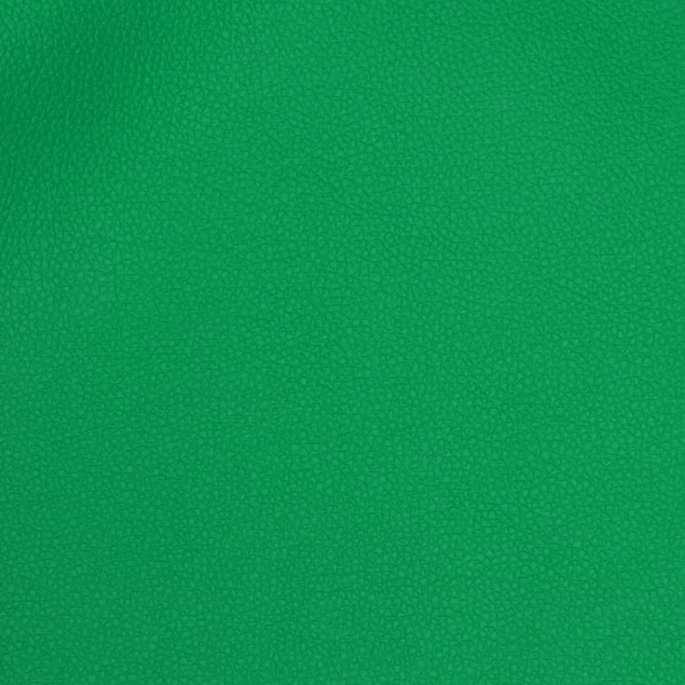 vidaXL Sillas-Silla gaming con reposapiés cuero sintético negro verde
