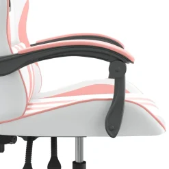 vidaXL Sillas-Silla gaming cuero sintético