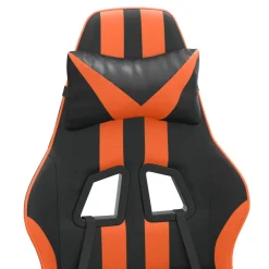 vidaXL Sillas-Silla gaming cuero sintético