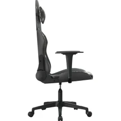vidaXL Silla gaming cuero sintético Negro y camuflaje Clearance