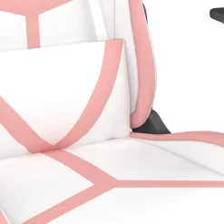 vidaXL Sillas-Silla gaming cuero sintético