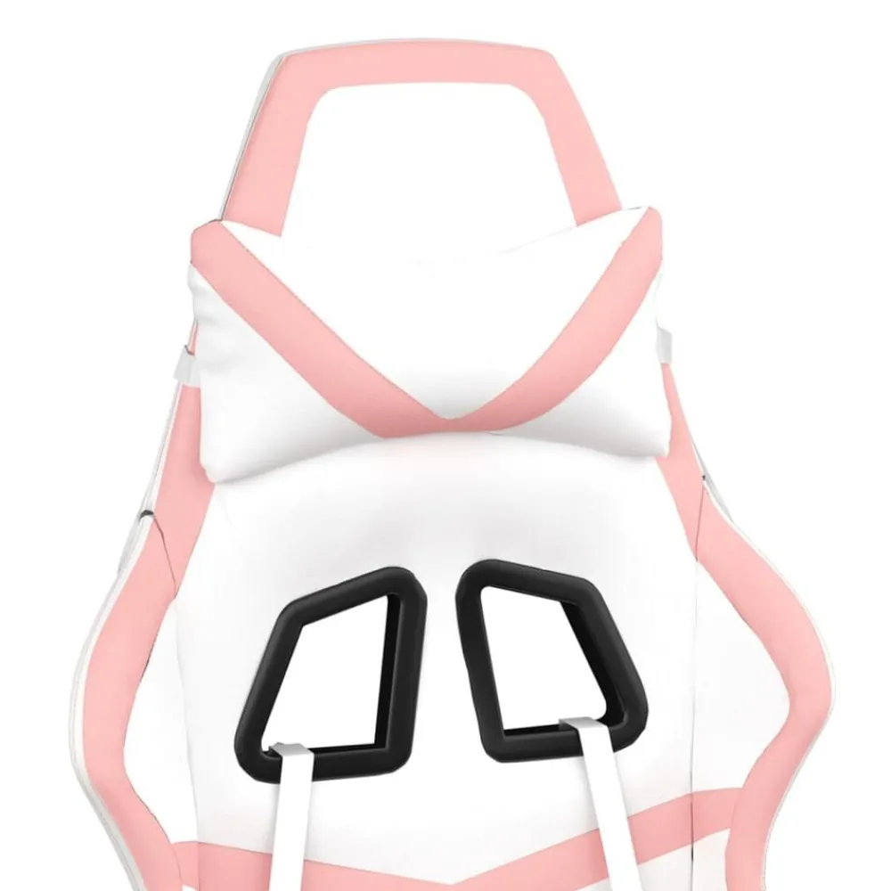vidaXL Sillas-Silla gaming cuero sintético