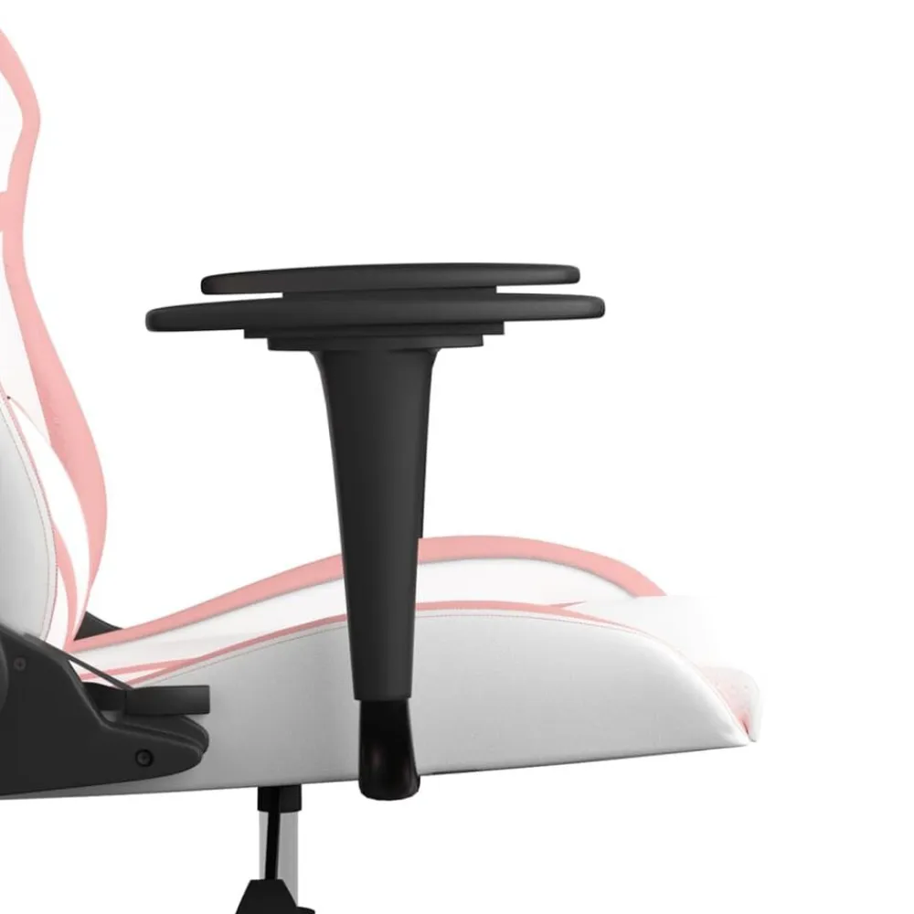 vidaXL Sillas-Silla gaming cuero sintético
