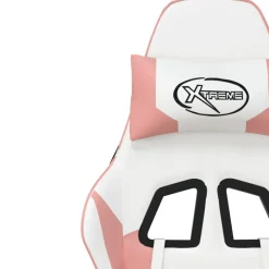 vidaXL Sillas-Silla gaming cuero sintético