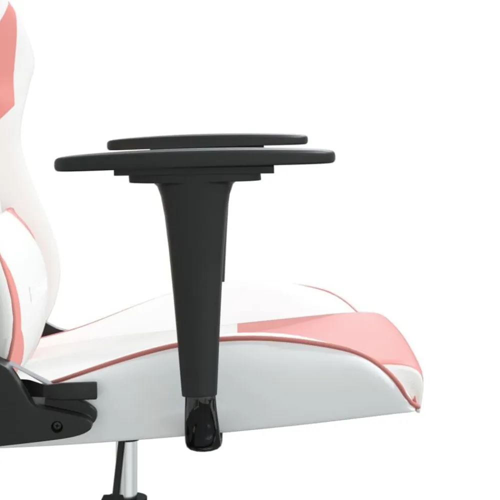 vidaXL Sillas-Silla gaming cuero sintético