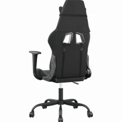 vidaXL Sillas-Silla gaming cuero sintético