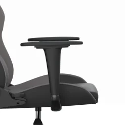 vidaXL Sillas-Silla gaming cuero sintético