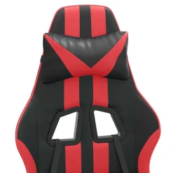 vidaXL Sillas-Silla gaming cuero sintético