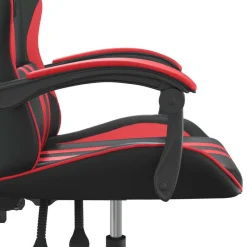 vidaXL Sillas-Silla gaming cuero sintético